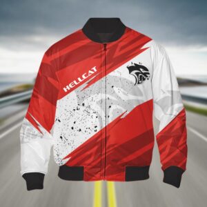 Sportswearmerch Hellcat Car Bomber Jacket For Fan