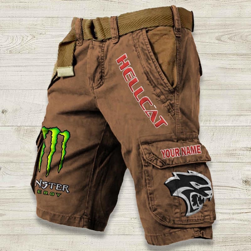 Sportswearmerch Hellcat Car Denim Short For Fan