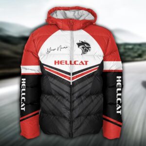 Sportswearmerch Hellcat Car Puffer Jacket For Fan