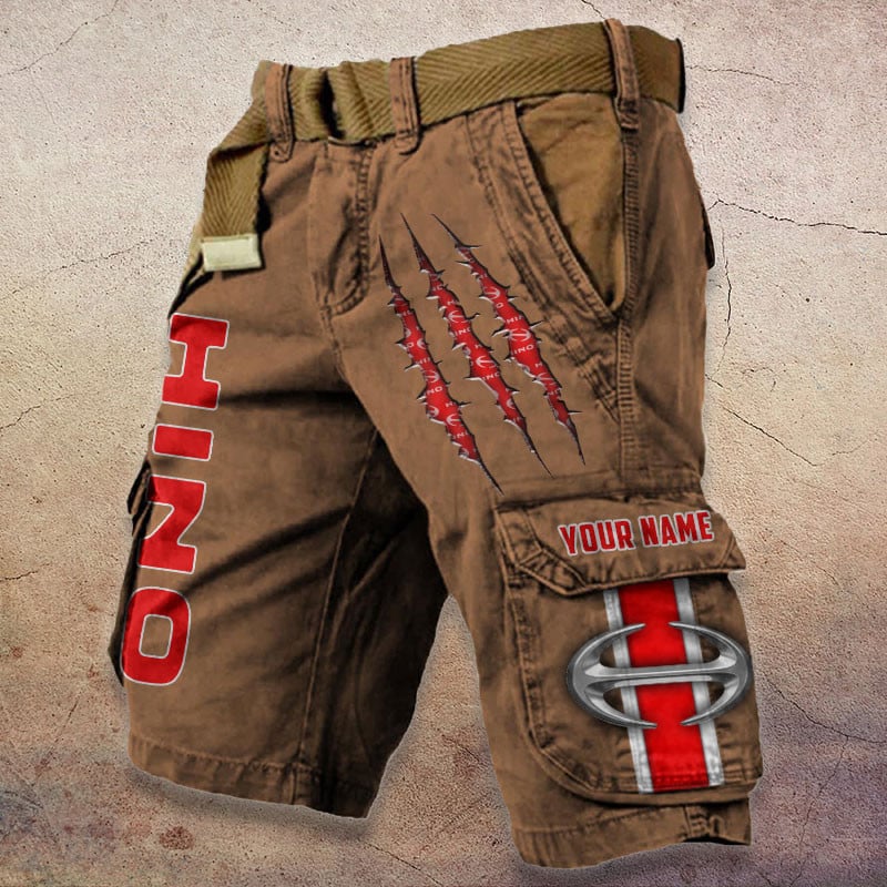 Sportswearmerch Hino Truck Denim Short For Fan