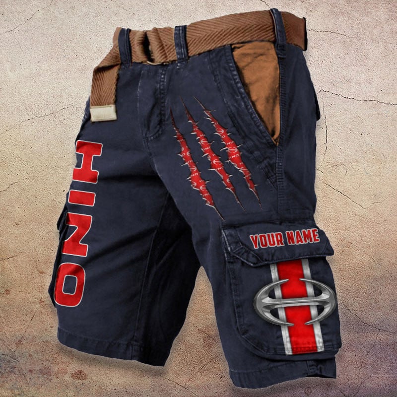 Sportswearmerch Hino Truck Denim Short For Fan
