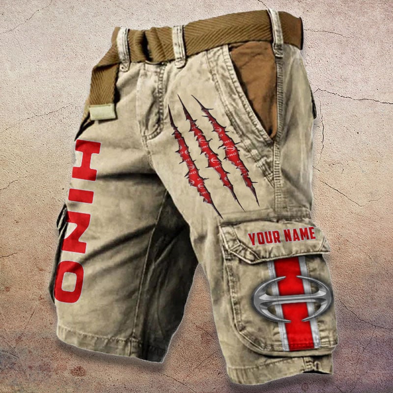 Sportswearmerch Hino Truck Denim Short For Fan