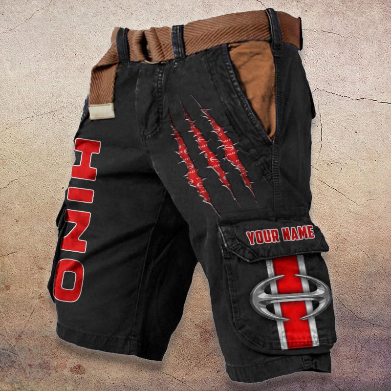 Sportswearmerch Hino Truck Denim Short For Fan
