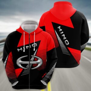 Sportswearmerch Hino Truck Zip Hoodie For Fan