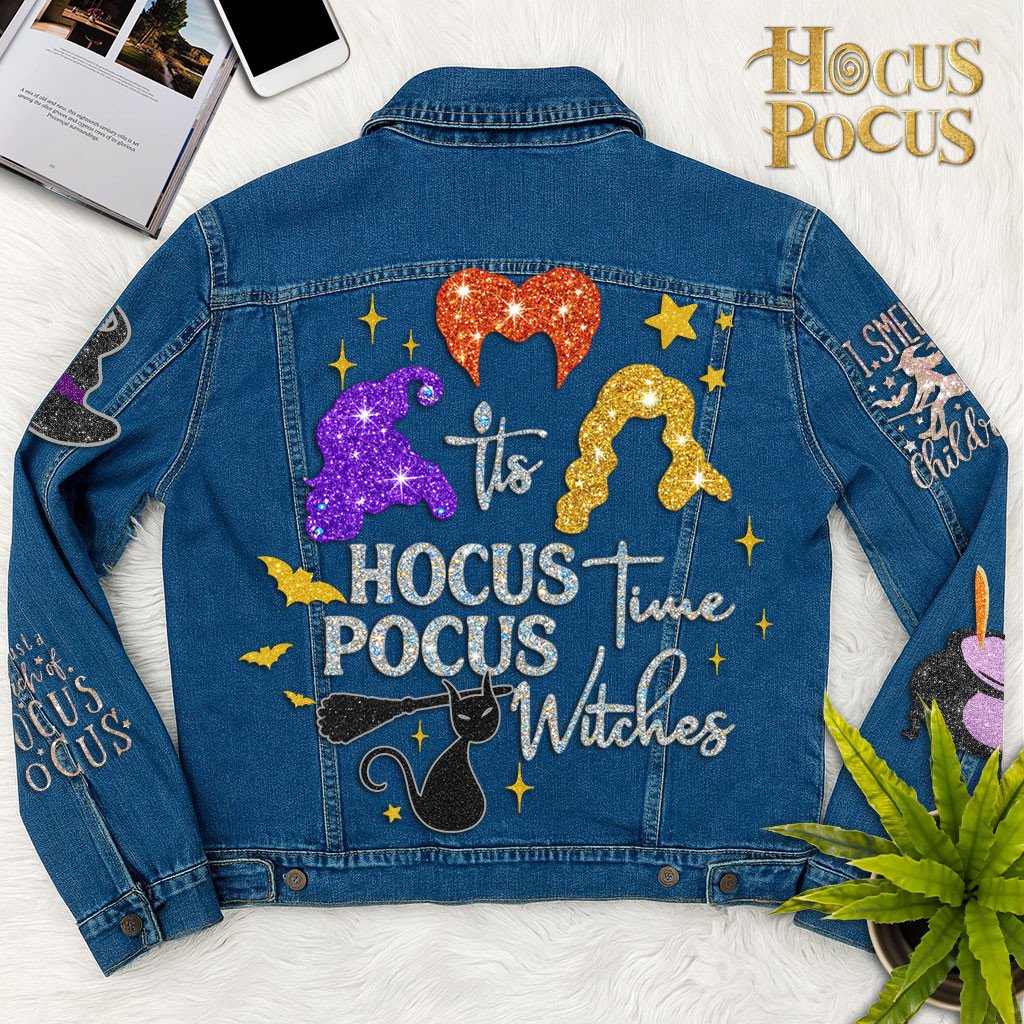 Sportswearmerch Hocus Pocus Denim Jacket Gift For Fans