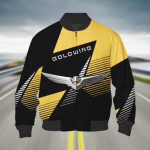 Sportswearmerch Honda Goldwing Motorcycle Bomber Jacket For Fan