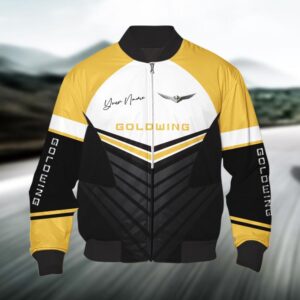 Sportswearmerch Honda Goldwing Motorcycle Bomber Jacket For Fan