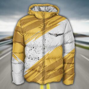 Sportswearmerch Honda Goldwing Motorcycle Puffer Jacket For Fan