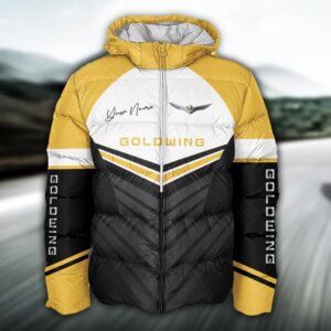 Sportswearmerch Honda Goldwing Motorcycle Puffer Jacket For Fan