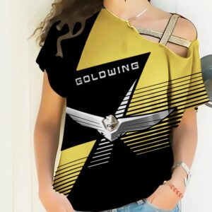 Sportswearmerch Honda Goldwing Motorcycle Strapless Sleeve Short For Fan