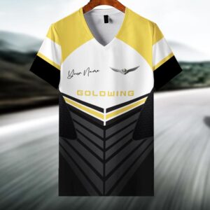 Sportswearmerch Honda Goldwing Motorcycle V-neck Women T-shirt For Fan
