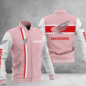 Sportswearmerch Honda Motorcycle Baseball Jacket For Fan