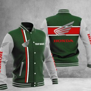 Sportswearmerch Honda Motorcycle Baseball Jacket For Fan