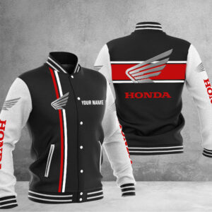Sportswearmerch Honda Motorcycle Baseball Jacket For Fan