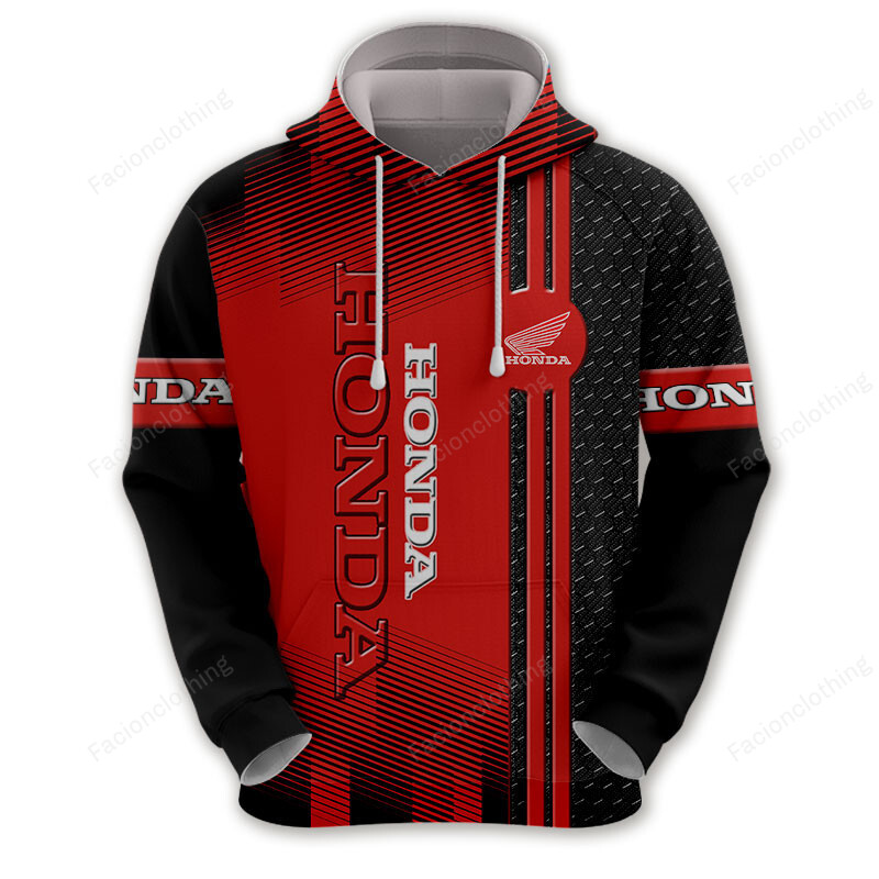 Sportswearmerch Honda Motorcycle Personalized Fashion Hoodie For Fan