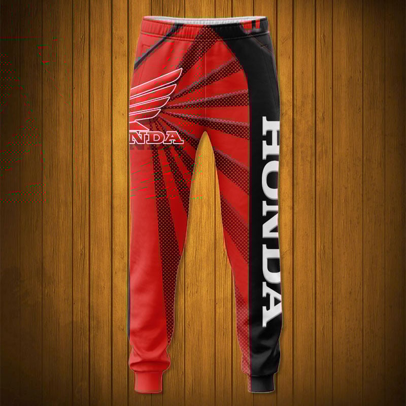 Sportswearmerch Honda Motorcycle Personalized Fashion Long Pant For Fan