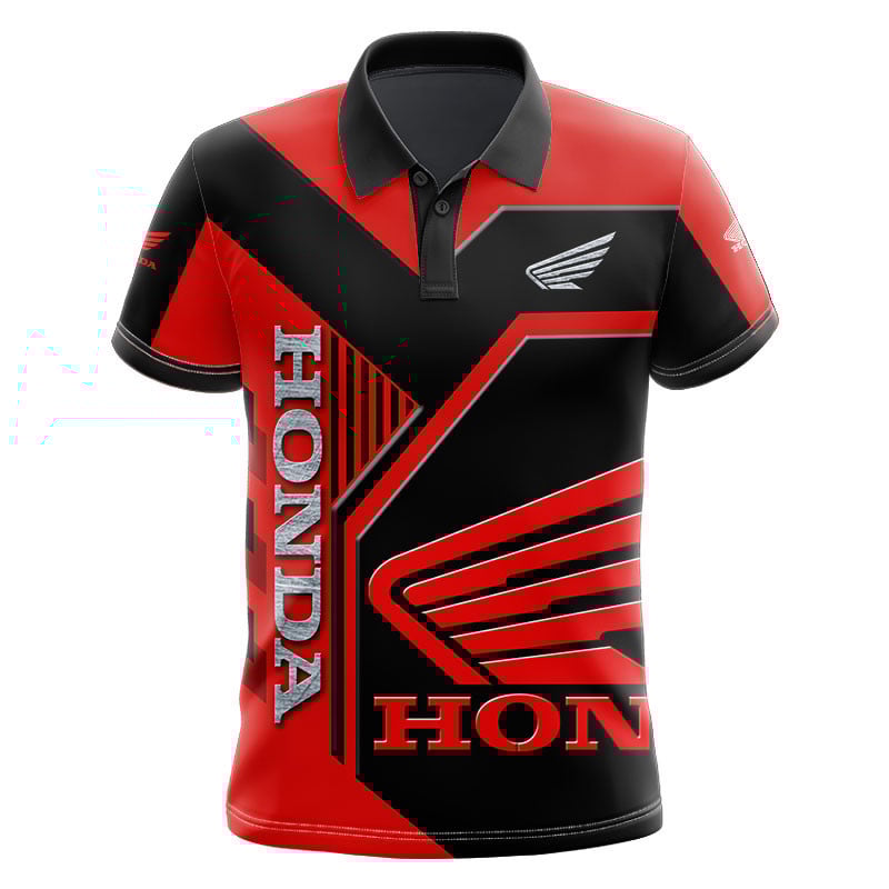 Sportswearmerch Honda Motorcycle Personalized Fashion Polo Shirt For Fan