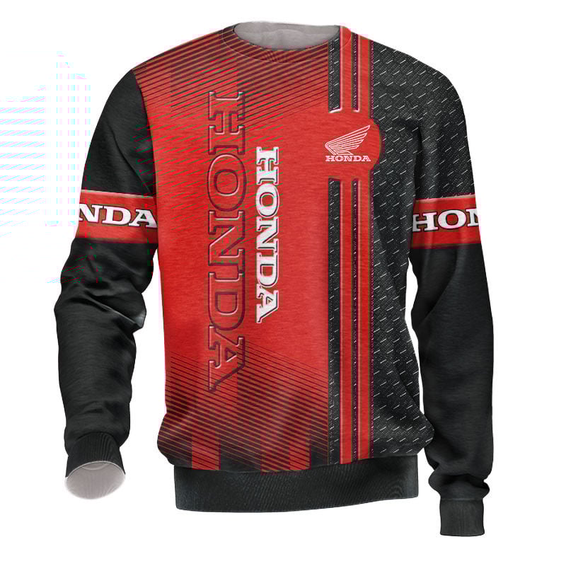 Sportswearmerch Honda Motorcycle Personalized Fashion Sweater For Fan