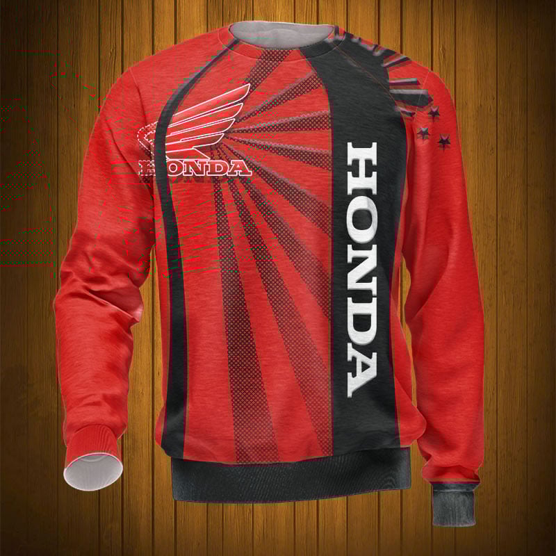 Sportswearmerch Honda Motorcycle Personalized Fashion Sweater For Fan