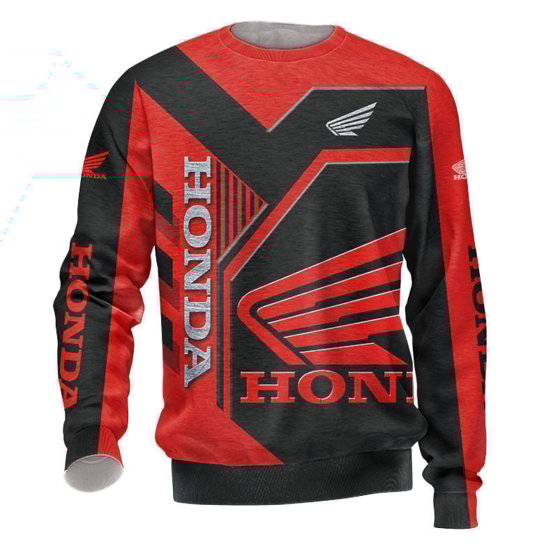 Sportswearmerch Honda Motorcycle Personalized Fashion Sweater For Fan