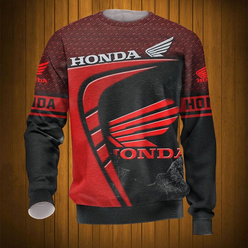 Sportswearmerch Honda Motorcycle Personalized Fashion Sweater For Fan