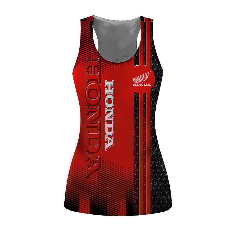 Sportswearmerch Honda Motorcycle Personalized Fashion Women Tanktop For Fan
