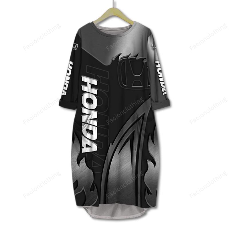 Sportswearmerch Honda Motorcycle Personalized Pocket Dress For Fan