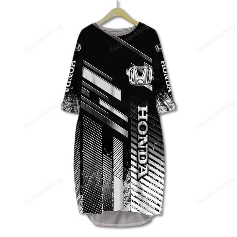 Sportswearmerch Honda Motorcycle Personalized Pocket Dress For Fan