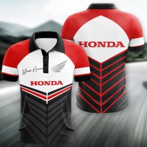 Sportswearmerch Honda Motorcycle Polo Shirt For Fan