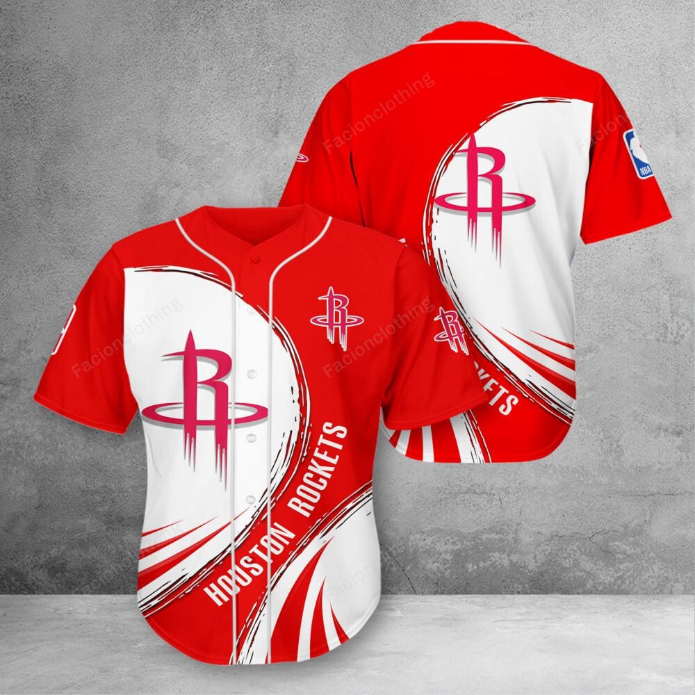 Sportswearmerch Houston Rockets NBA Personalized Jersey Shirt For Fan