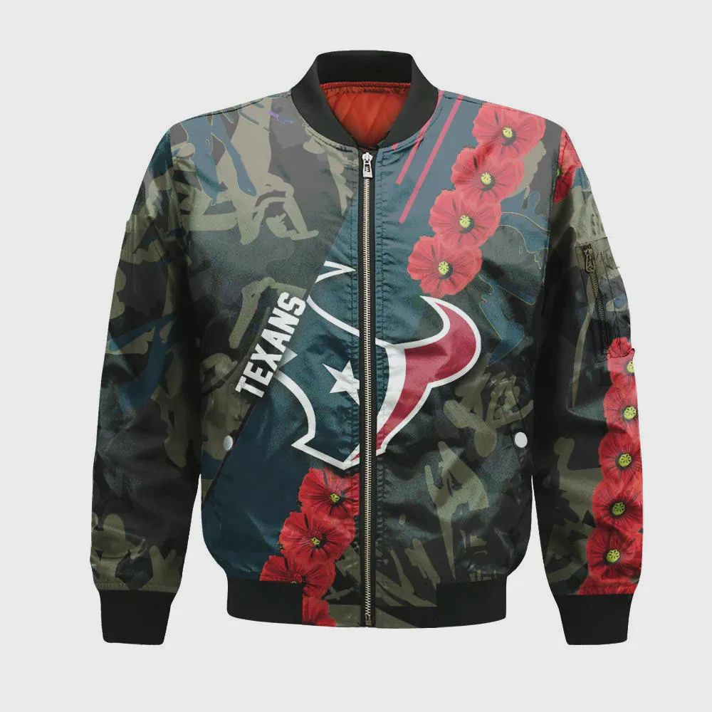 Sportswearmerch Houston Texans NFL Bomber Jacket For Fan