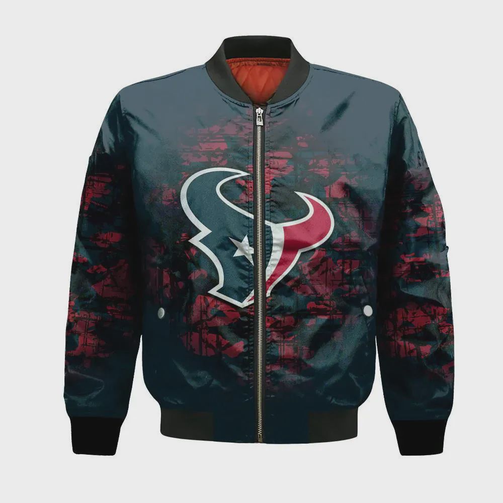 Sportswearmerch Houston Texans NFL Bomber Jacket For Fan