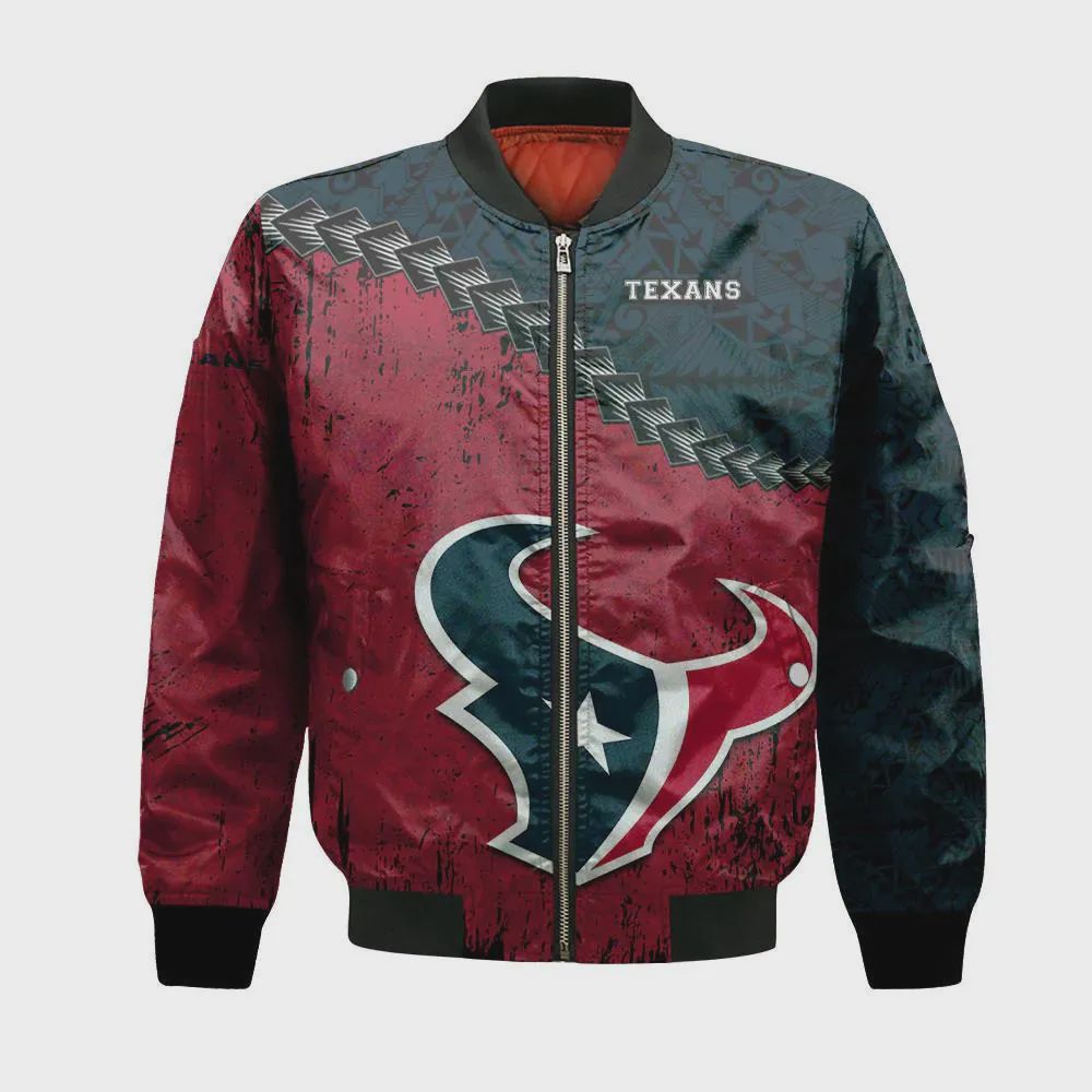 Sportswearmerch Houston Texans NFL Bomber Jacket For Fan