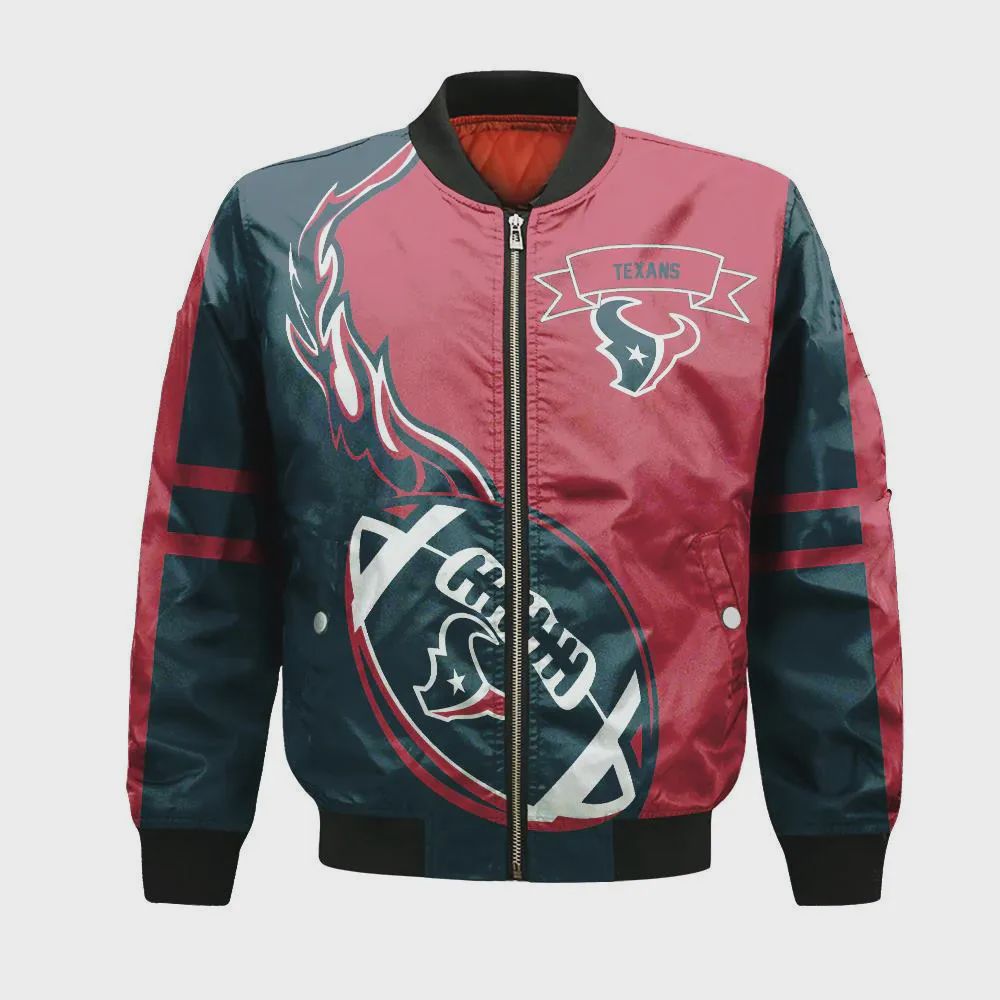 Sportswearmerch Houston Texans NFL Bomber Jacket For Fan