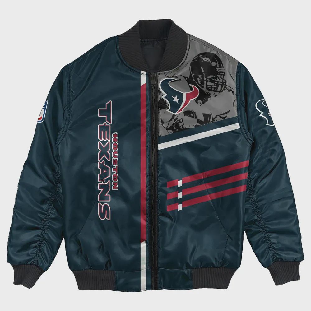 Sportswearmerch Houston Texans NFL Bomber Jacket For Fan