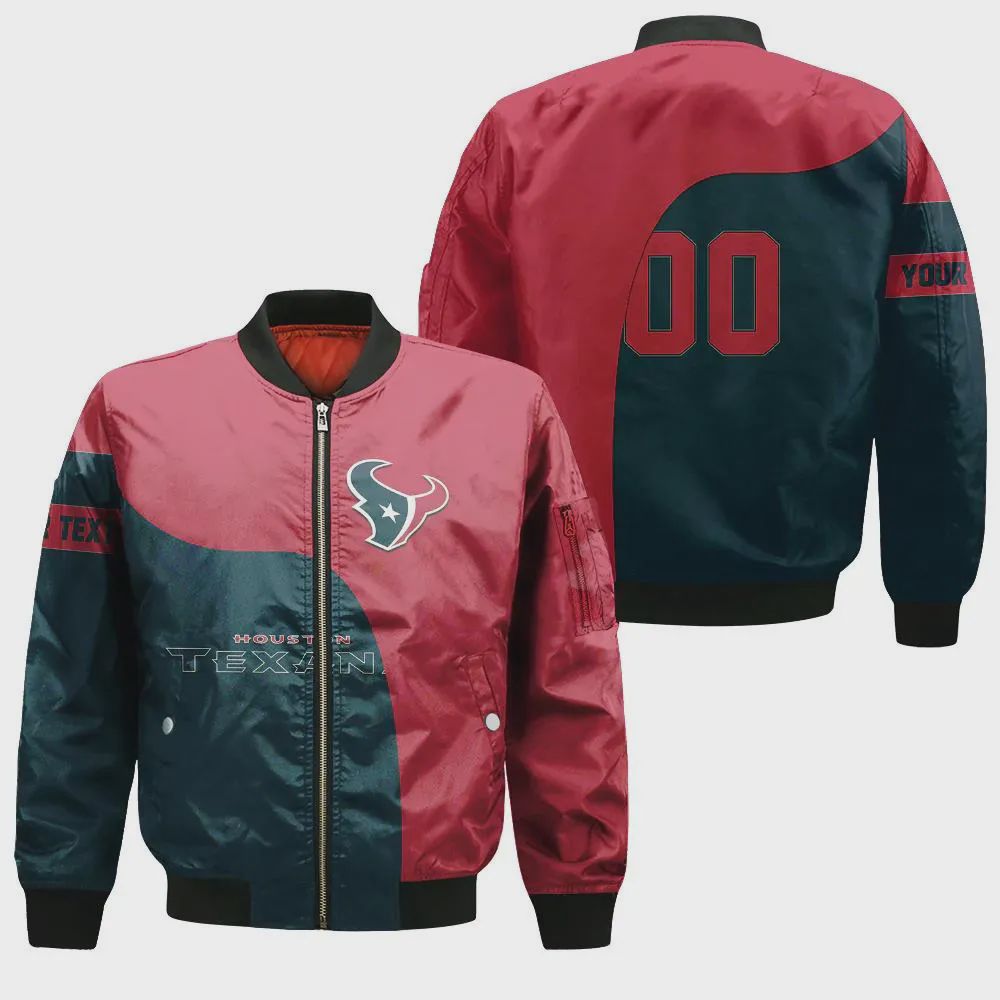 Sportswearmerch Houston Texans NFL Bomber Jacket For Fan