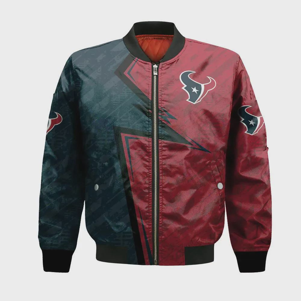 Sportswearmerch Houston Texans NFL Bomber Jacket For Fan