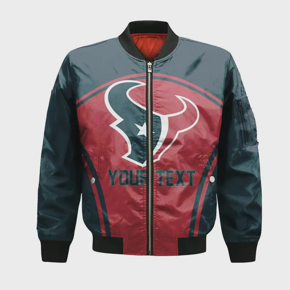 Sportswearmerch Houston Texans NFL Bomber Jacket For Fan