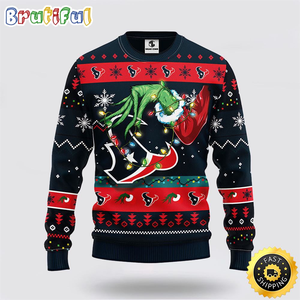 Sportswearmerch Houston Texans NFL Christmas Sweater For Fan