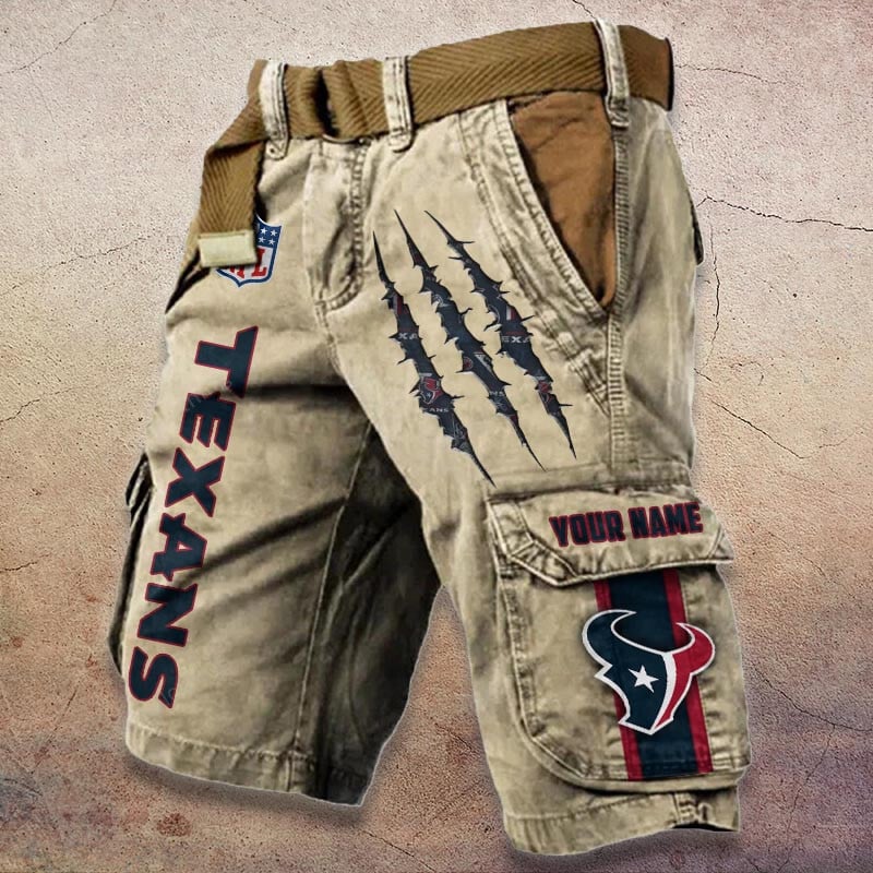 Sportswearmerch Houston Texans NFL Denim Short For Fan