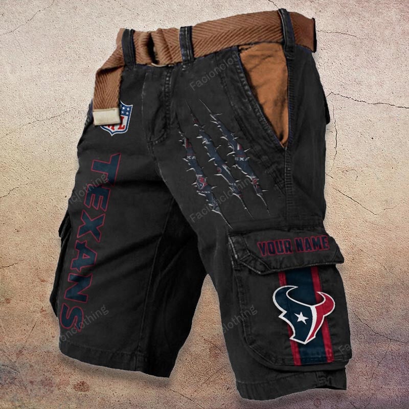 Sportswearmerch Houston Texans NFL Denim Short For Fan