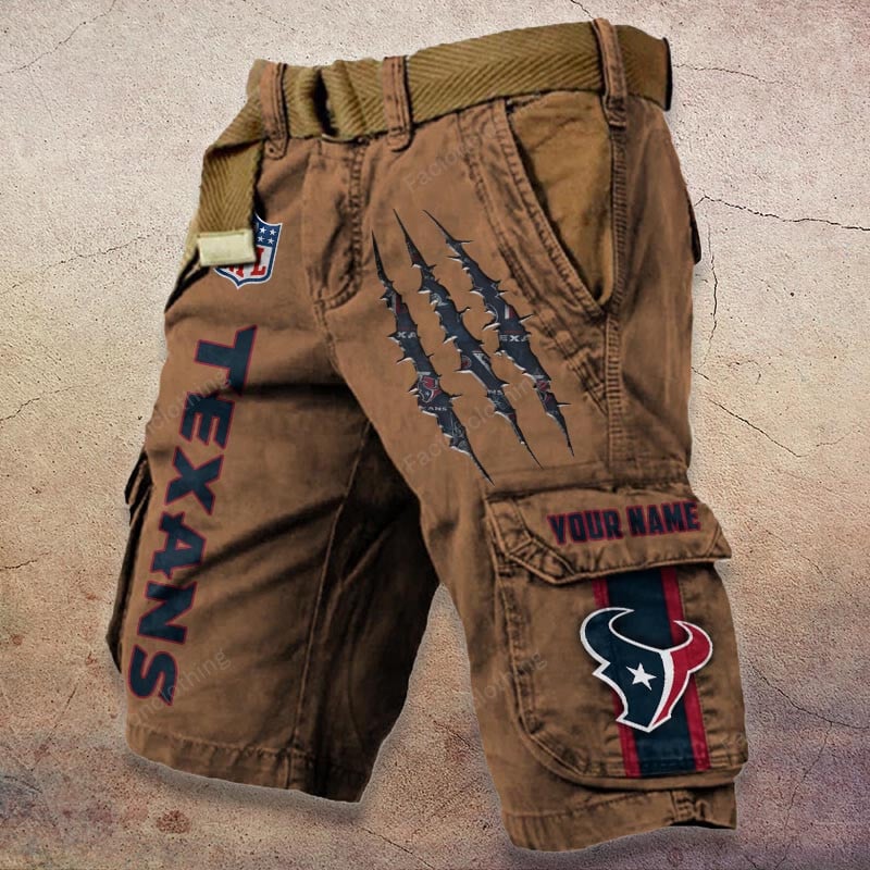 Sportswearmerch Houston Texans NFL Denim Short For Fan