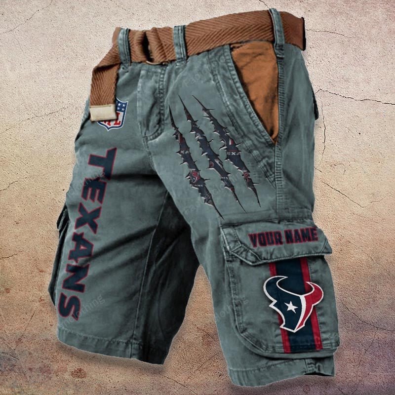 Sportswearmerch Houston Texans NFL Denim Short For Fan