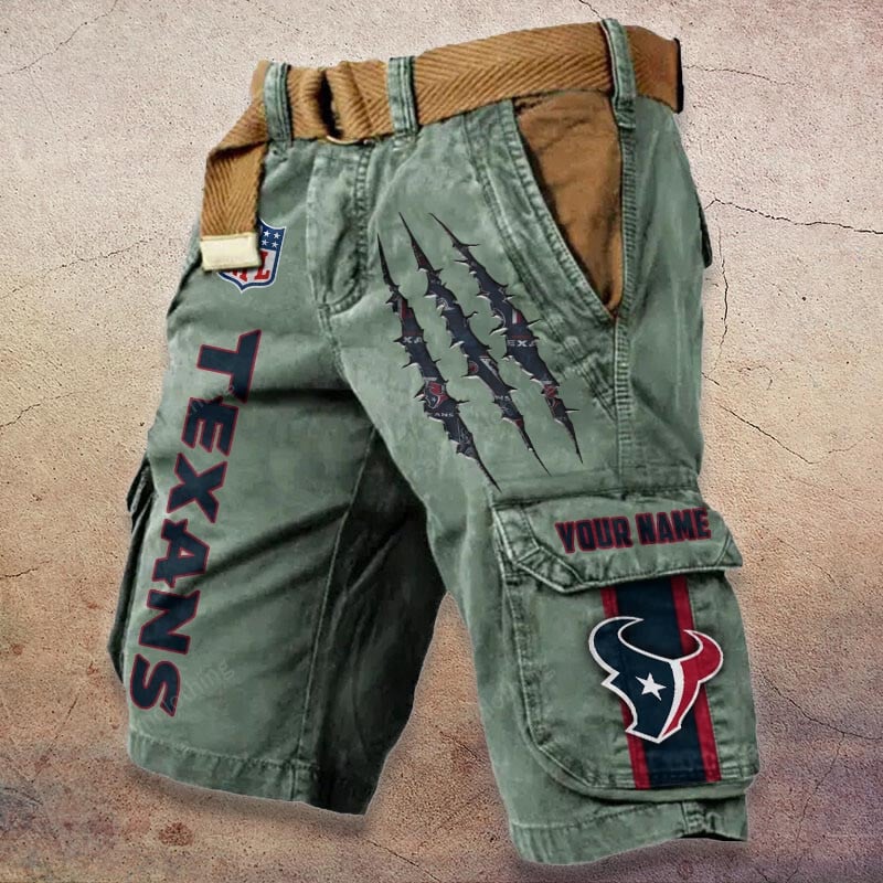 Sportswearmerch Houston Texans NFL Denim Short For Fan