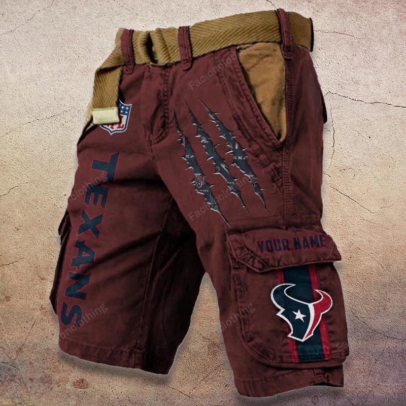 Sportswearmerch Houston Texans NFL Denim Short For Fan