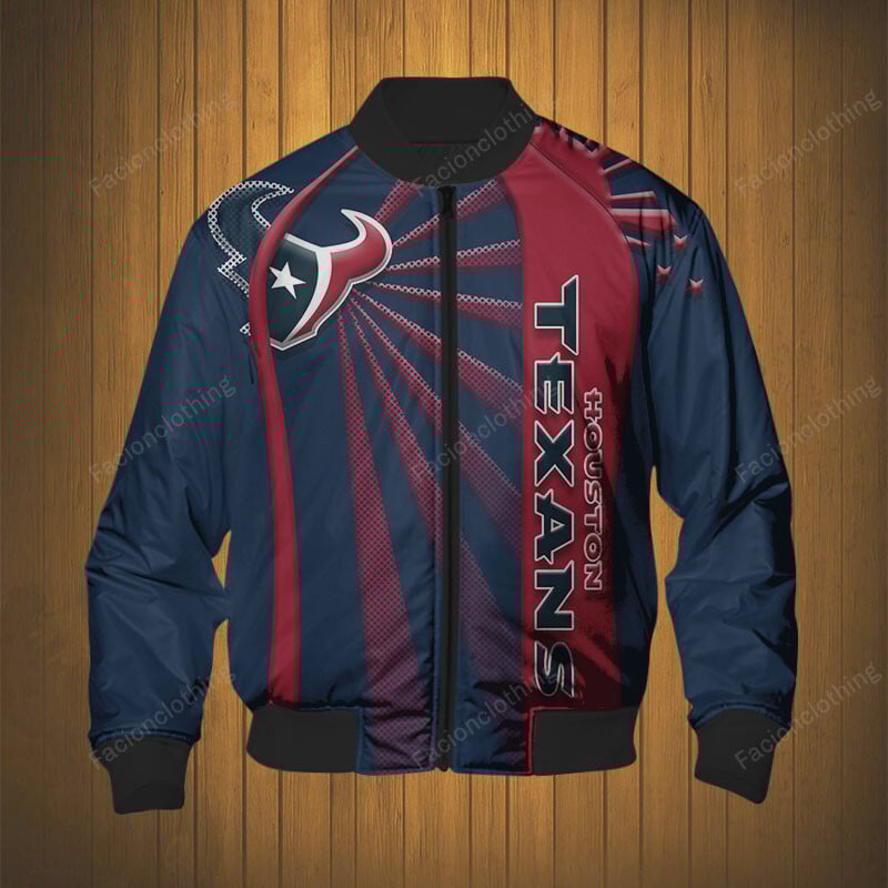 Sportswearmerch Houston Texans NFL NFL,Bomber Jacket Personalized For Fan