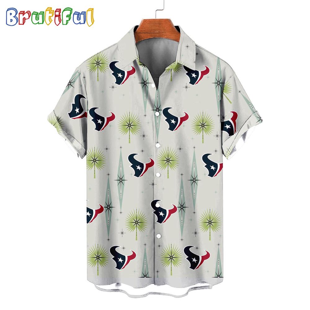 Sportswearmerch Houston Texans NFL Personalized Hawaiian Shirt For Fan
