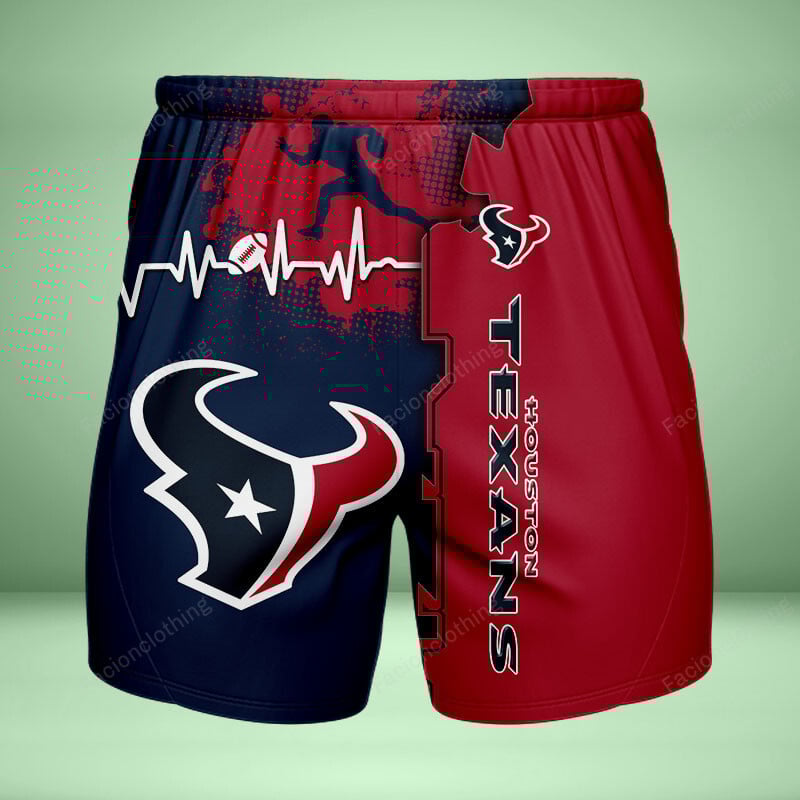 Sportswearmerch Houston Texans NFL Personalized Short Pant For Fan