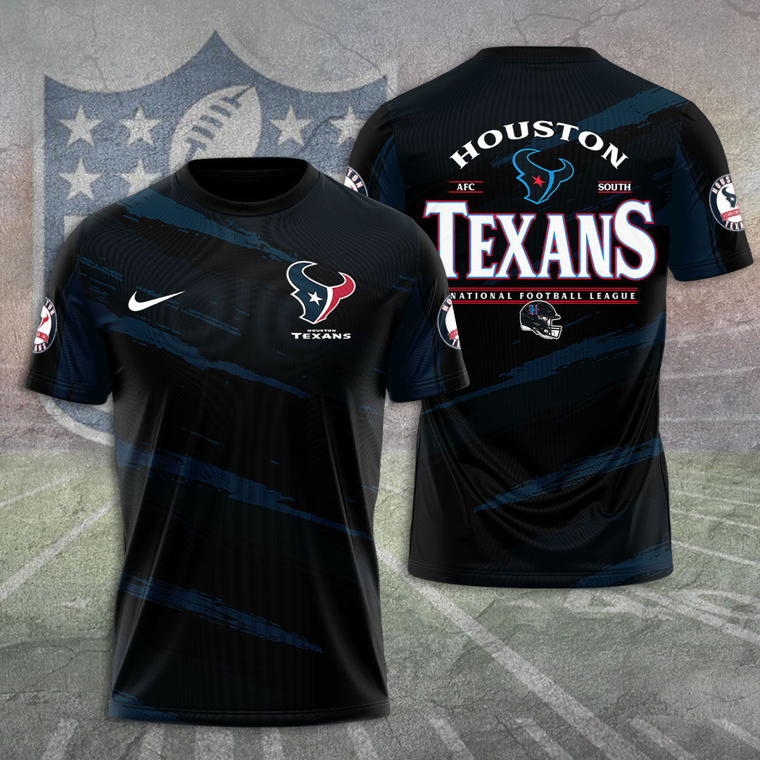 Sportswearmerch Houston Texans NFL Personalized T-shirt For Fan
