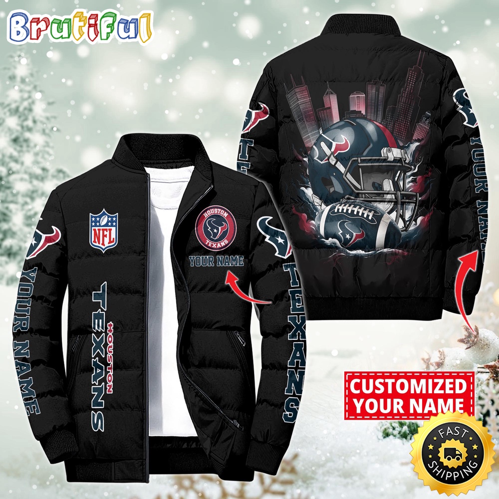 Sportswearmerch Houston Texans NFL Puffer Jacket For Fan